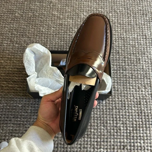 NEW! G.H. Bass “Logan” Colorblock Weejuns Loafers - Picture 7 of 16